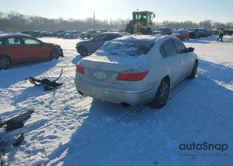 2011 Hyundai Genesis 4.6 from USA, damaged, VIN KMHGC4DF9BU113836